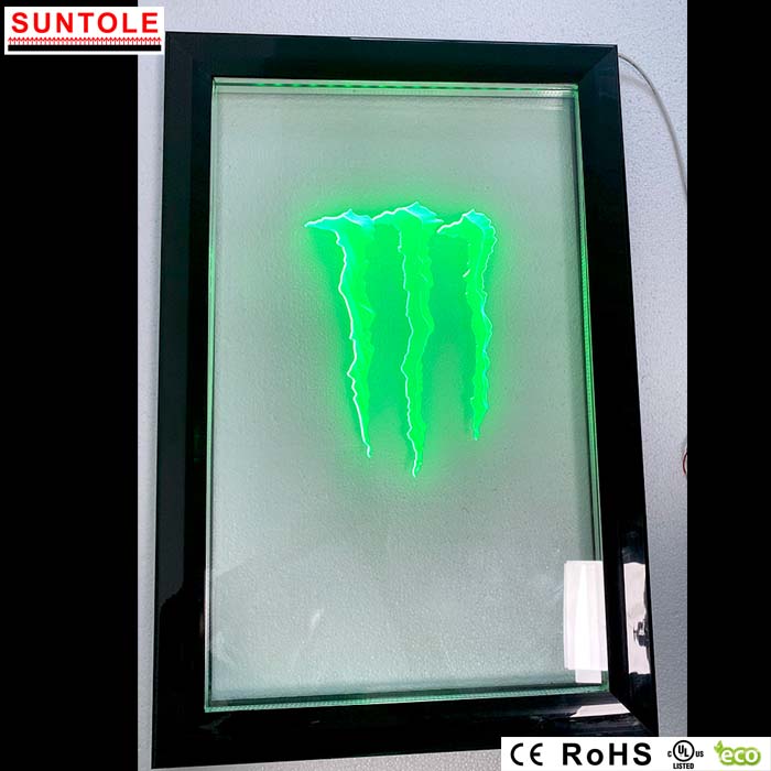 LED Vertical Freezer Glass Door