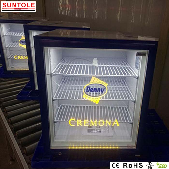 Illuminated Display Glass Door